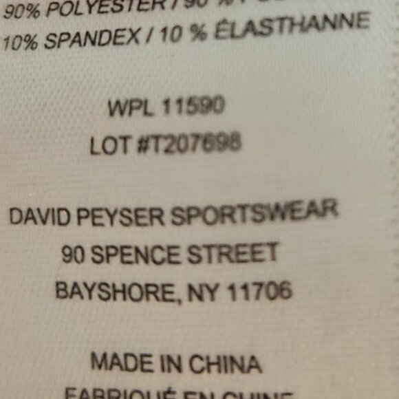 Light Purple Medium Tee, 32 Degrees, Scoop Neck, - Picture 5 of 7